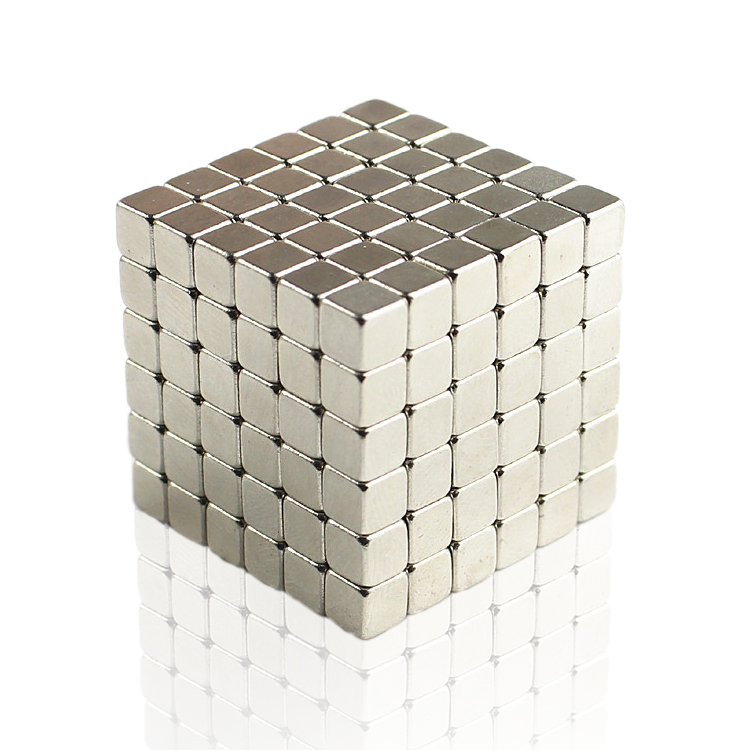 磁球魔方巴克球5mm216顆方形吸鐵石減壓益智磁鐵玩具磁性積木包郵